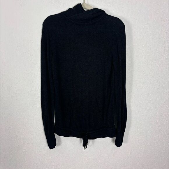 Lululemon Women's Charcoal Grey Hooded Pullover Sweater with Pocket - Picture 1 of 8